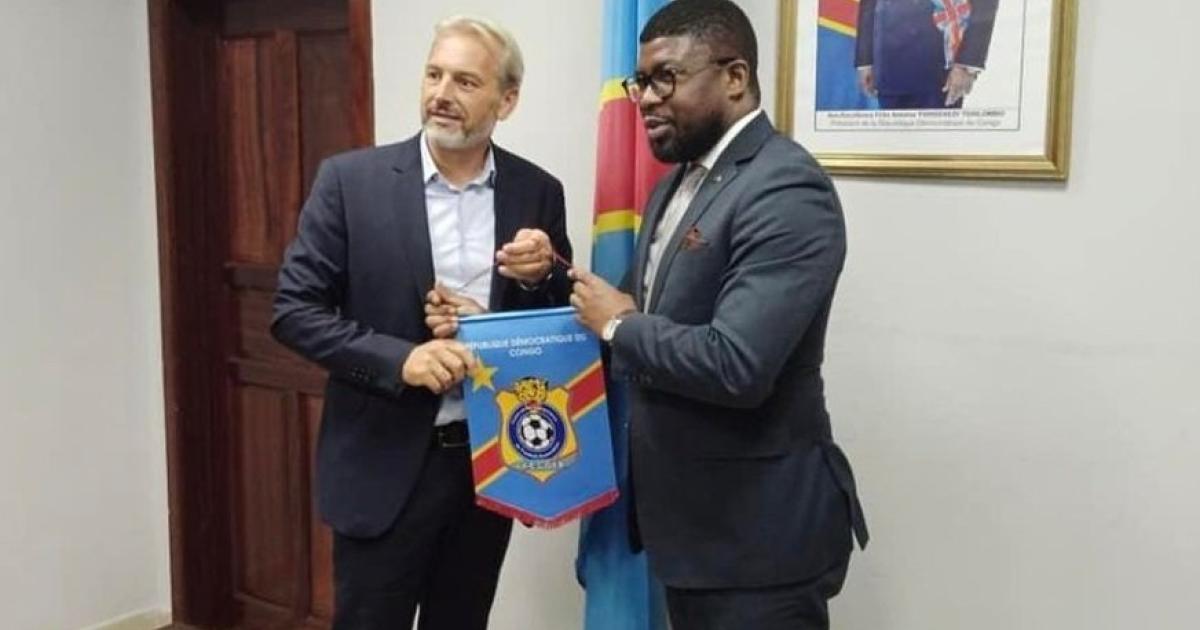 Sebastien Desabre avec Serge Nkonde