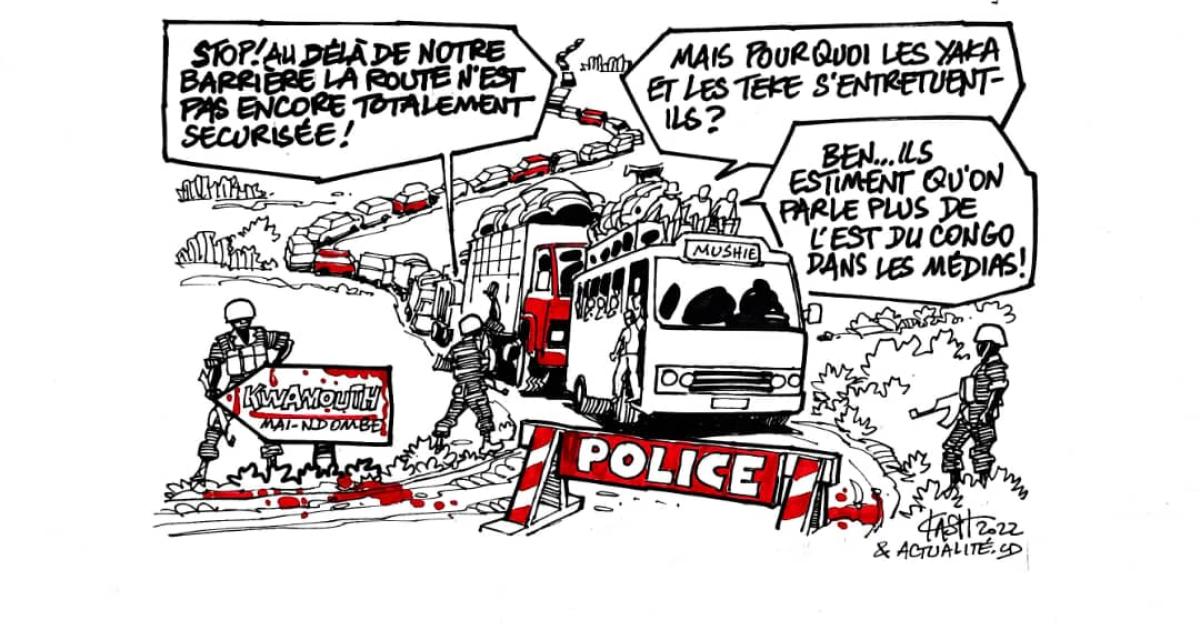 Les caricatures de ACTUALITE.CD sont réalisées par Kash