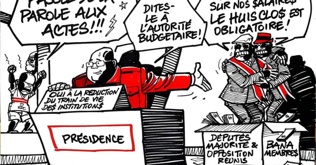 Les caricatures de ACTUALITE.CD sont réalisées par Kash