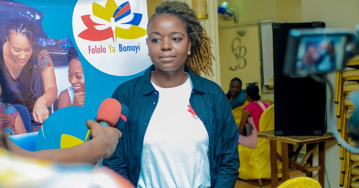 Anoda Mbuku, initiatrice de Fololo ya Bomoyi 