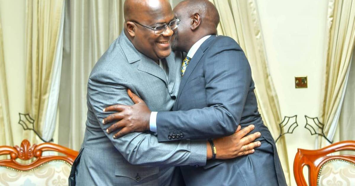 Félix Tshisekedi et William Ruto