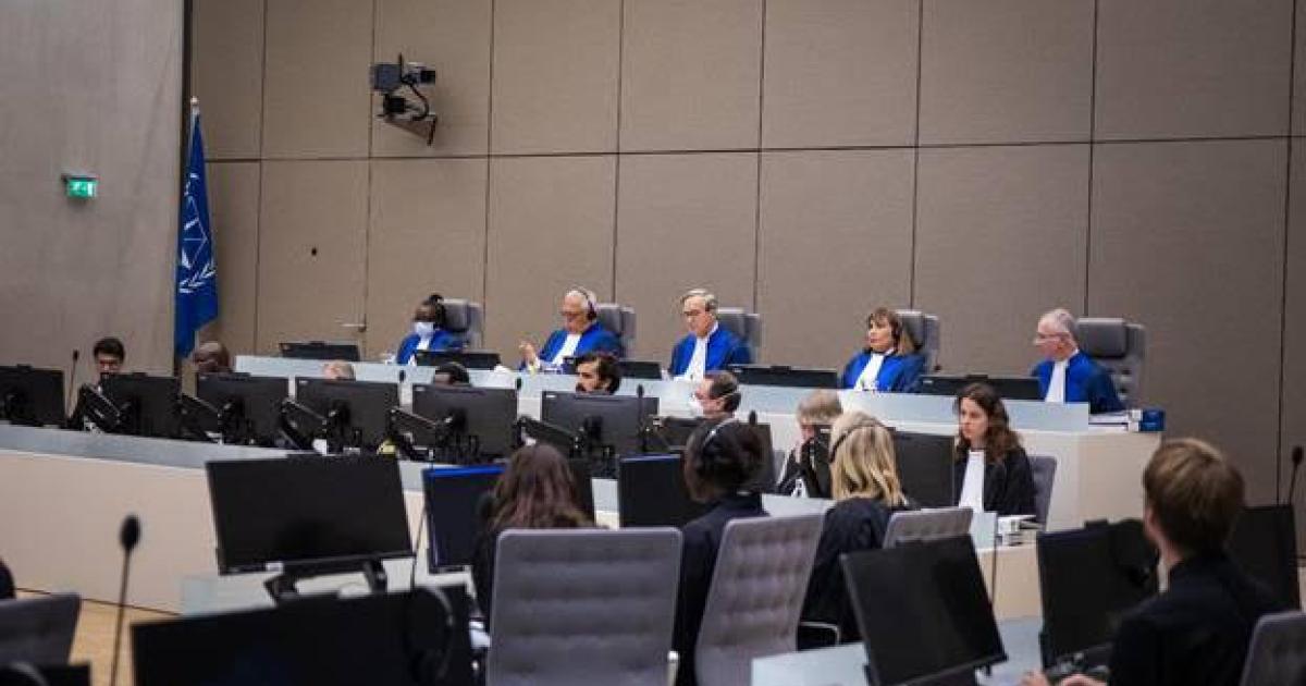 Une vue de l'audience de l'affaire Ntaganda à la CPI