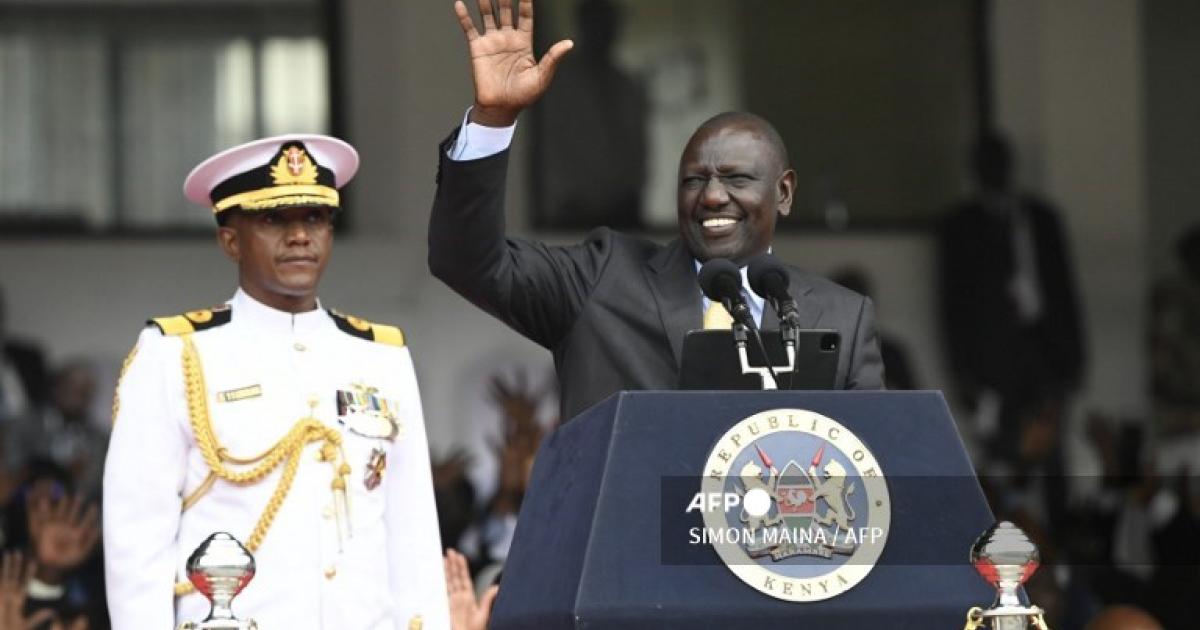 William Ruto, président du Kenyan