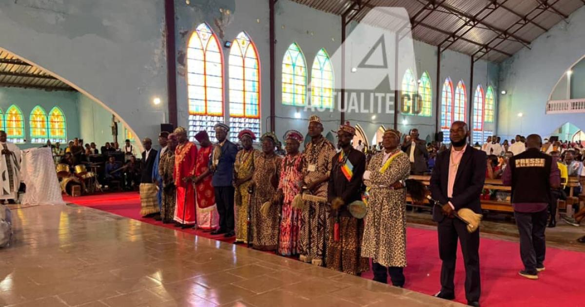Les chefs coutumiers originaires de la province de Mai-Ndombe 