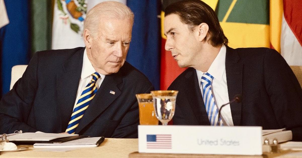 Amos Hochstein et Joe Biden 