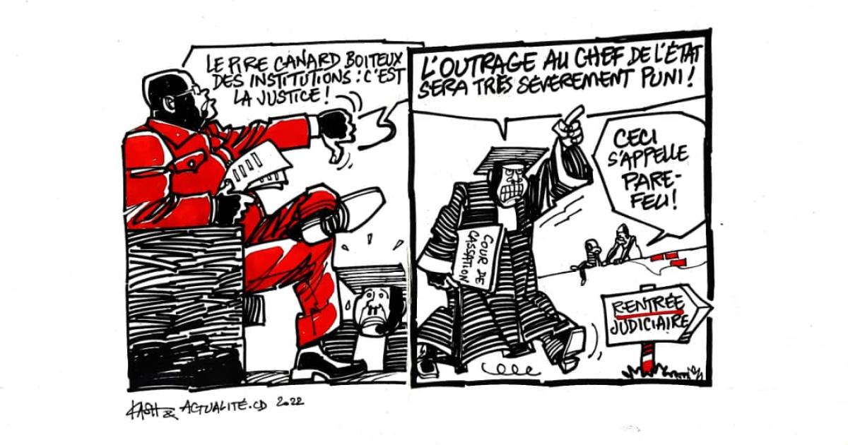 Les caricatures de ACTUALITE.CD sont réalisées par Kash