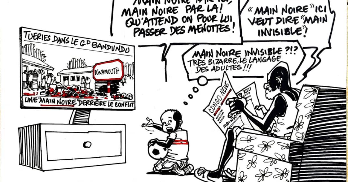 Les caricatures de ACTUALITE.CD sont réalisées par Kash 