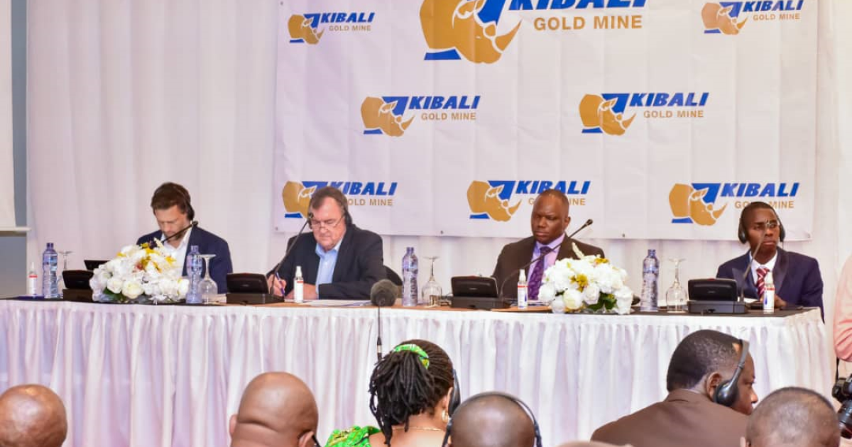 Point de presse de Kibali Gold Mine 