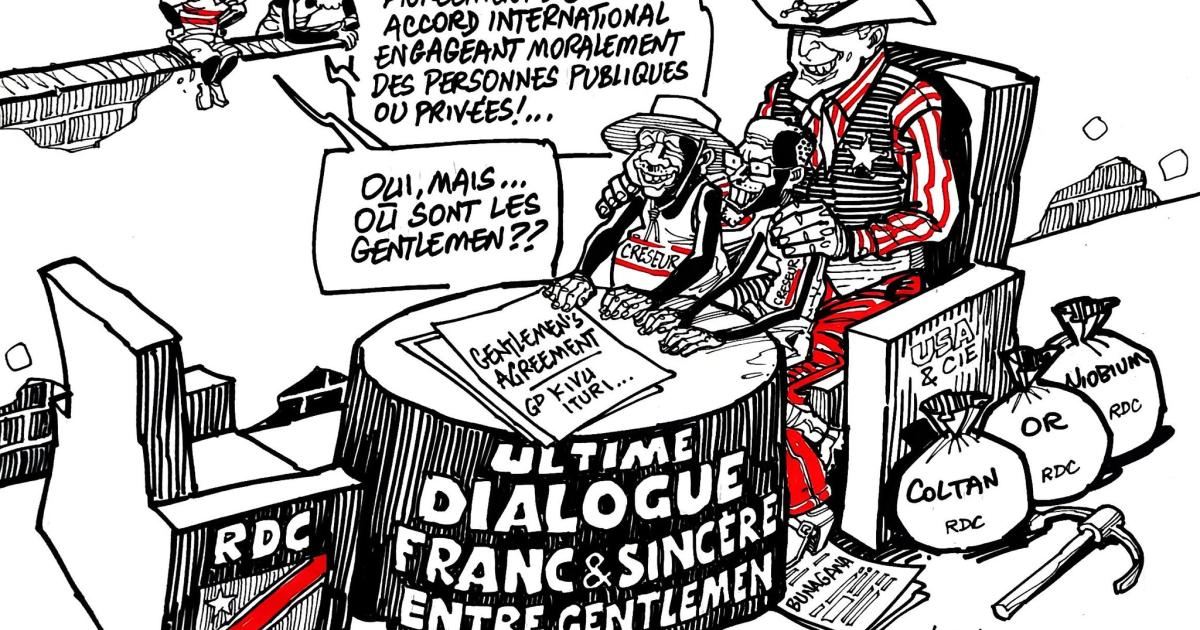 Les caricatures de ACTUALITE.CD sont réalisées par Kash