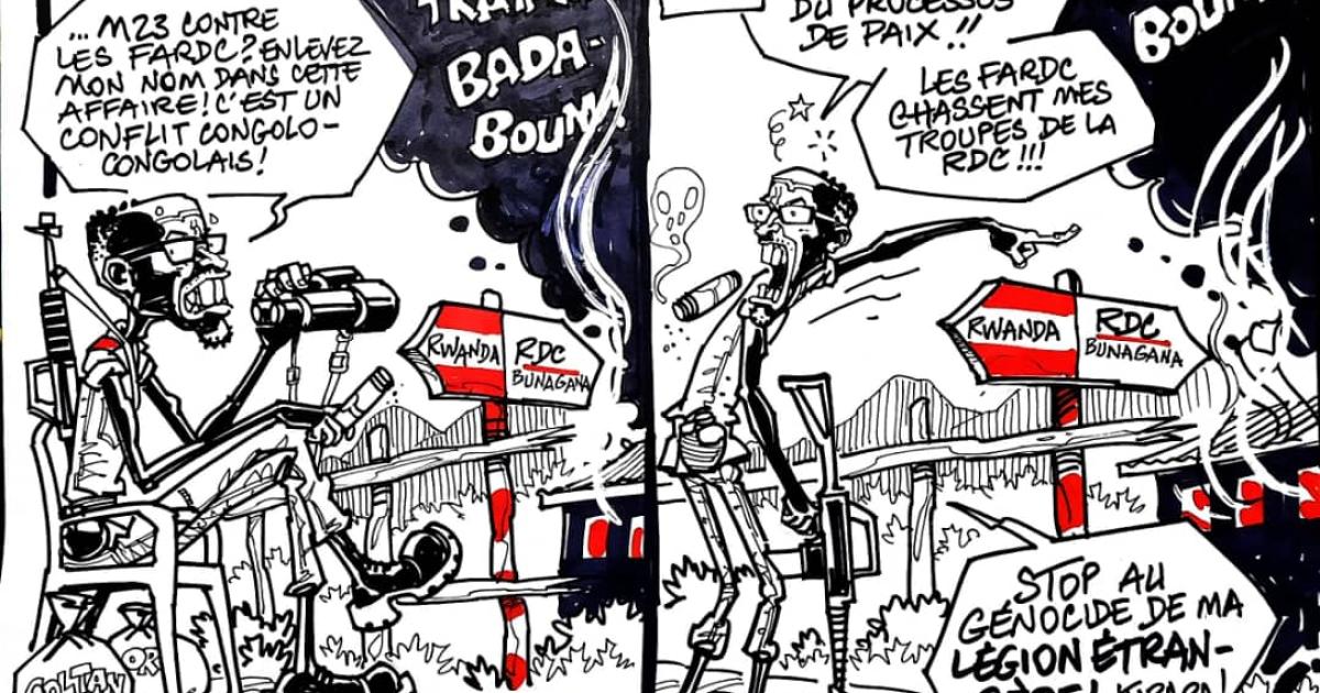 Les caricatures de ACTUALITE.CD sont réalisées par Kash