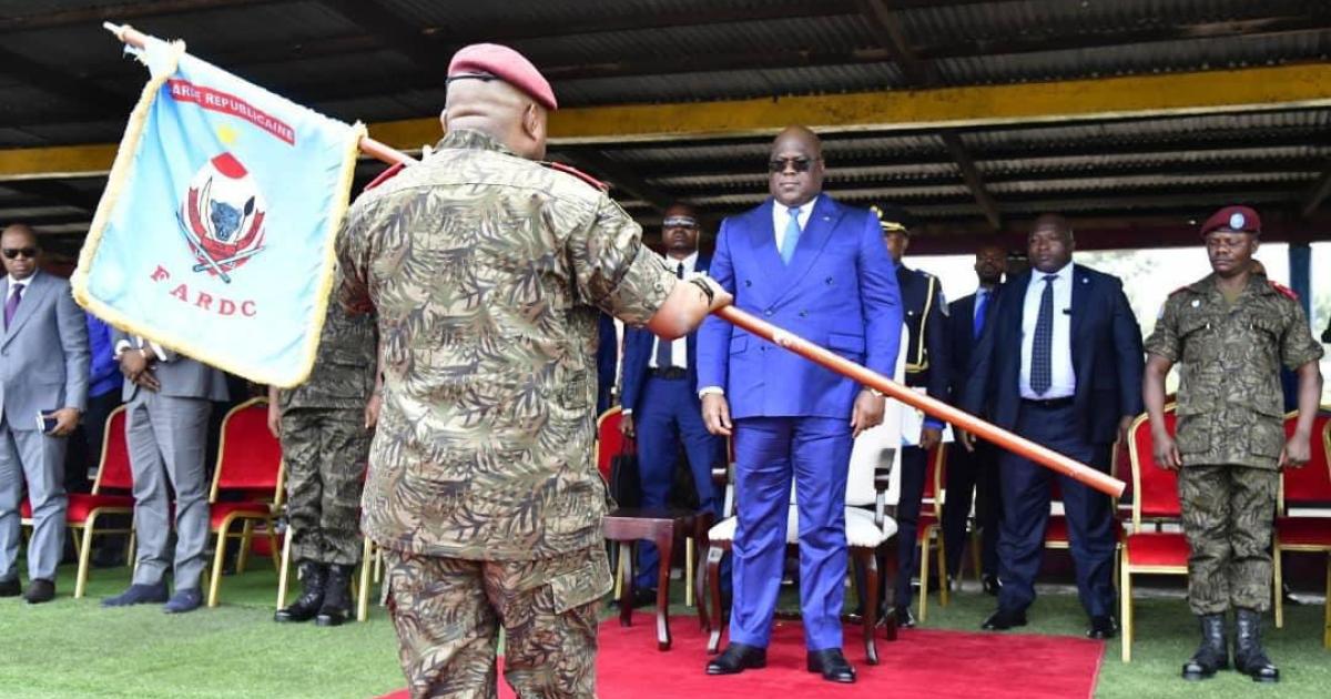 Félix Tshisekedi et le Général Christian Tshiwewe