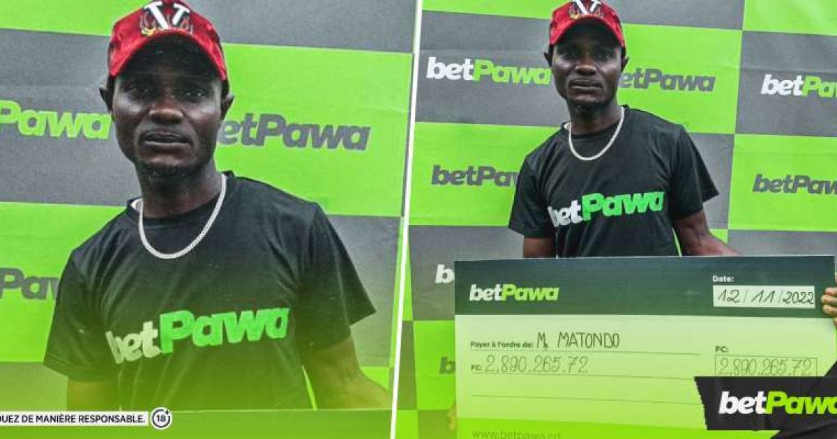 Un vainqueur de betPawa