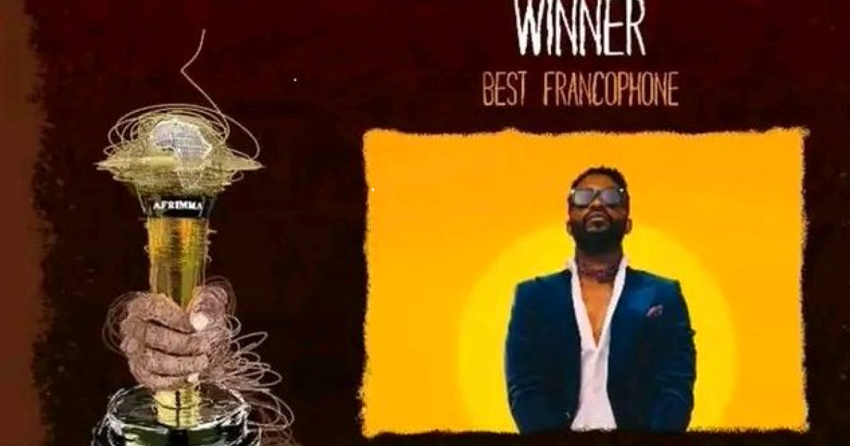 Fally Ipupa remporte le trophée Afrima du meilleur artiste francophone de l’année 2022