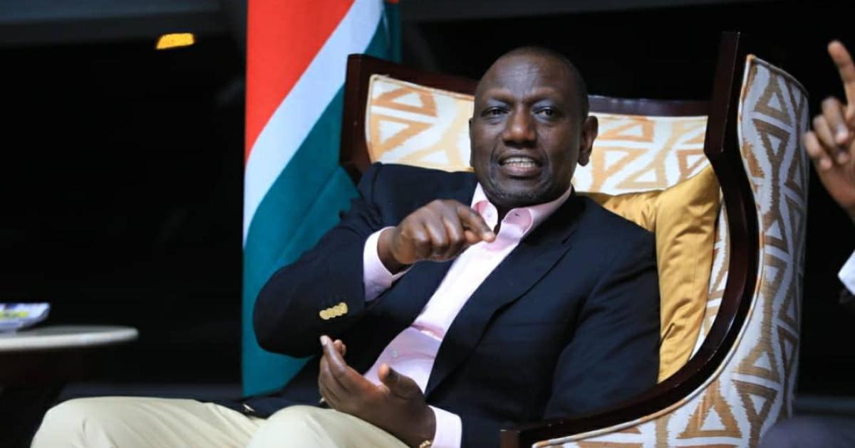William Ruto à Kinshasa 
