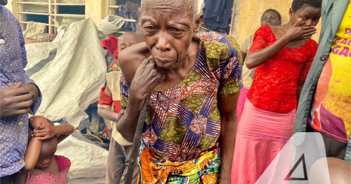 Les déplacés regroupés sur un site temporaire en RDC. Photo d’illustration/ACTUALITE.CD