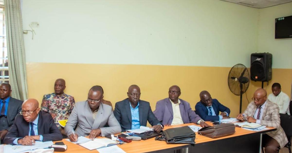 Des IPP et autres cadres de l'EPST autour de Tony Mwaba 