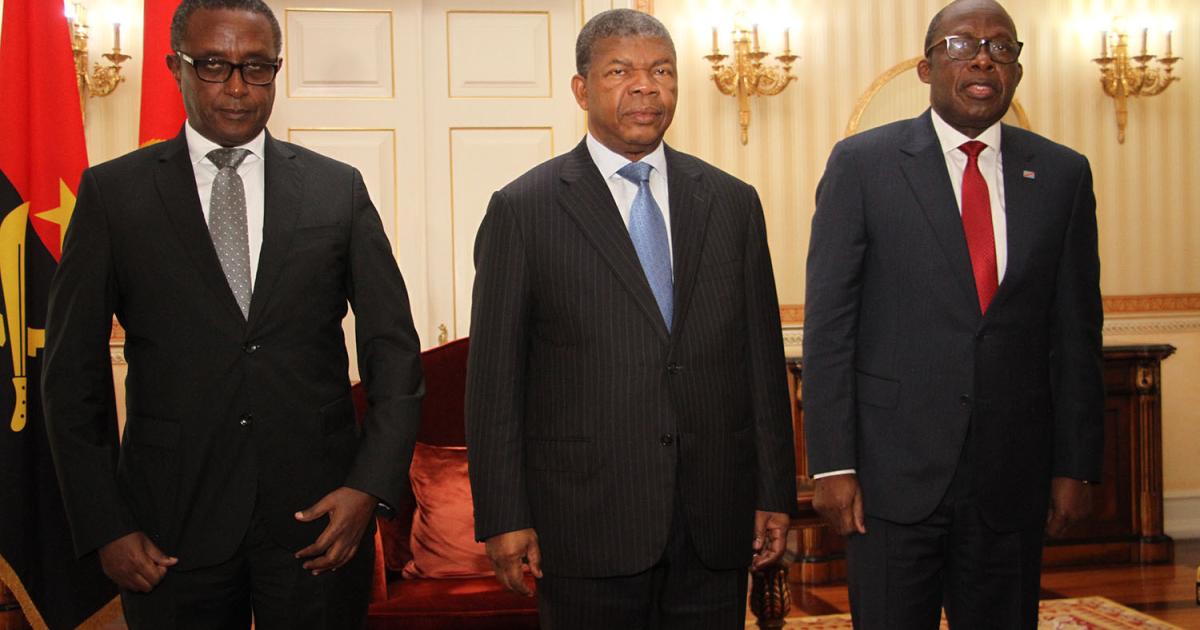 Vincent Biruta, Joao Lourenço et Christophe Lutundula