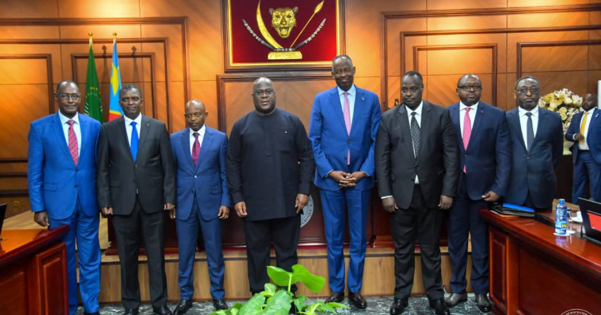 Félix Tshisekedi et les notables de la communauté tutsi
