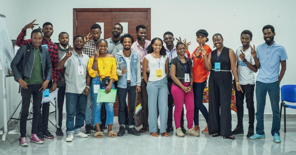 Les participants à la clôture de la formation 