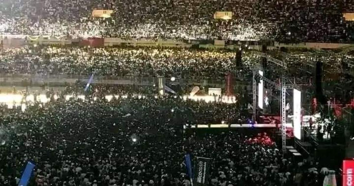 Concert de Fally Ipupa au Stade des martyrs (Kinshasa)