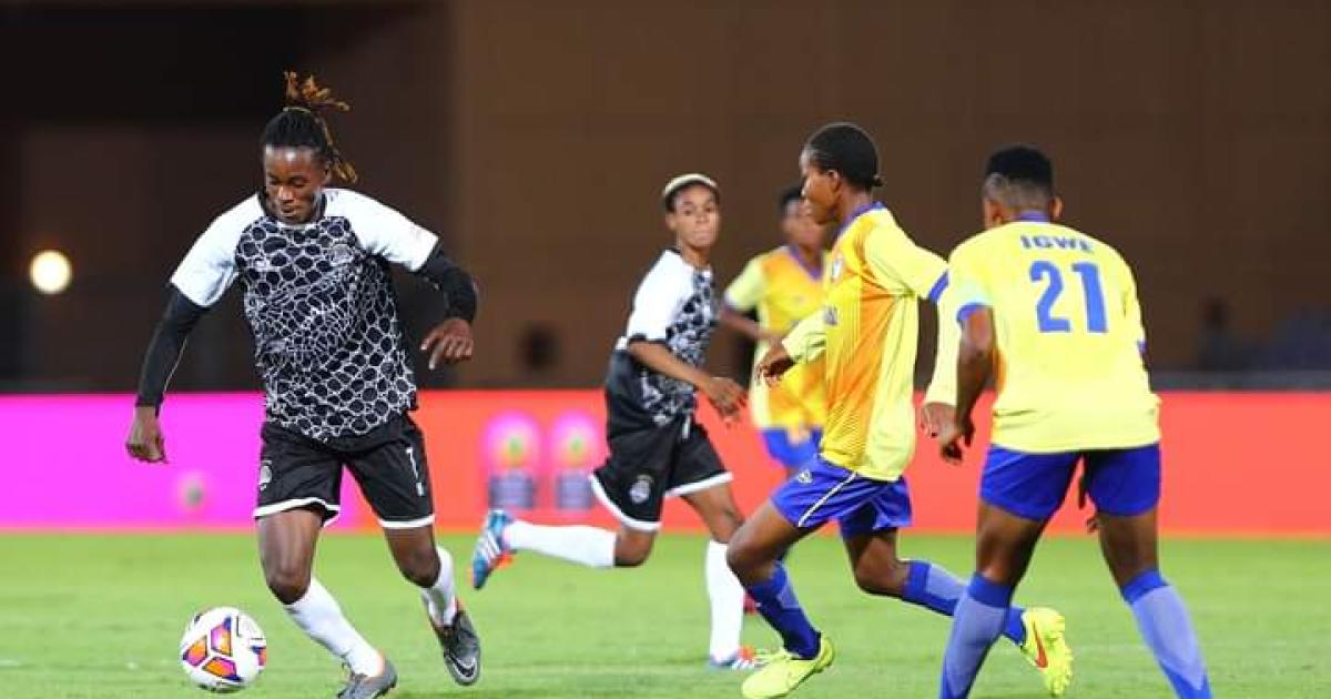 Un match de l'équipe féminine du TP Mazembe