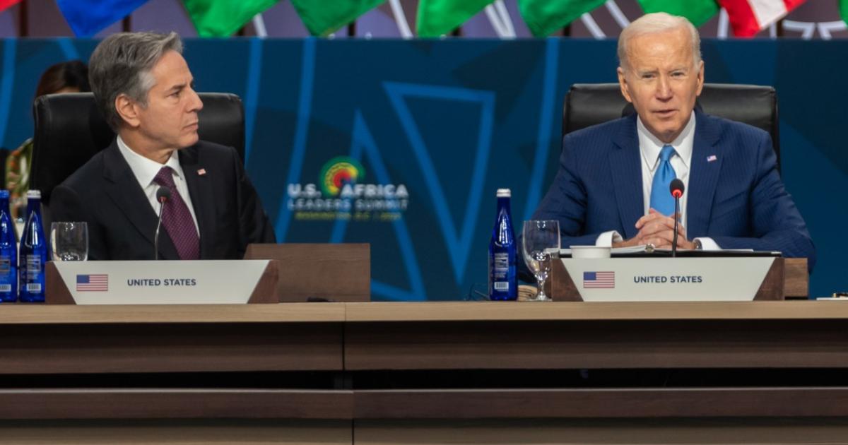 Antony Blinken et Joe Biden 
