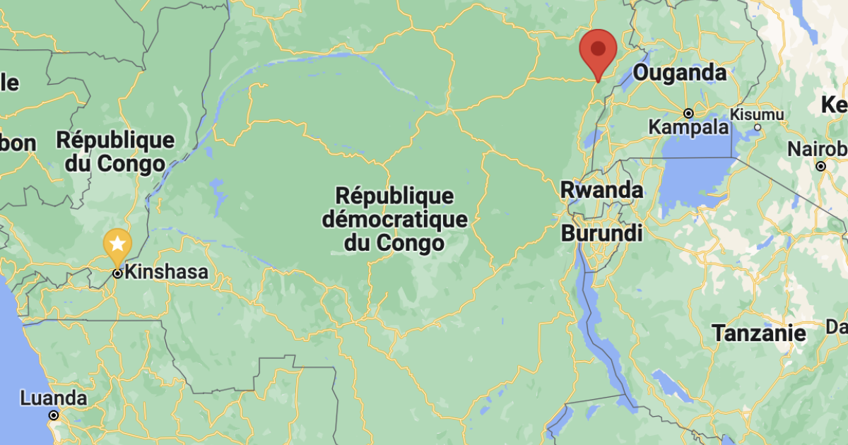 Localisation de Komanda