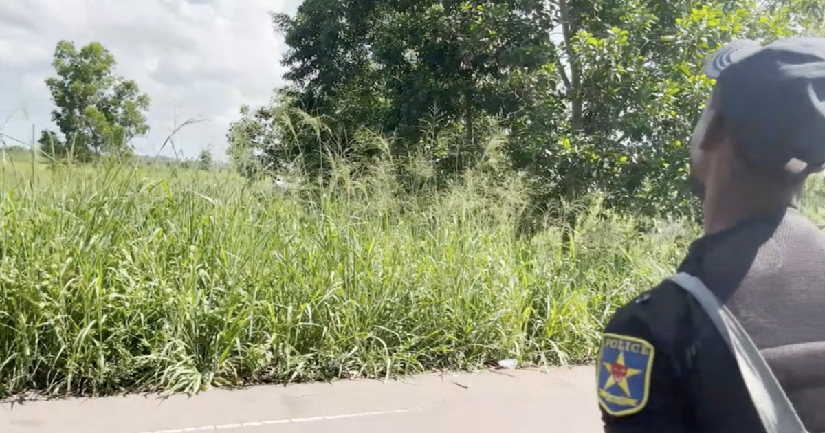 Un policier à Menkao