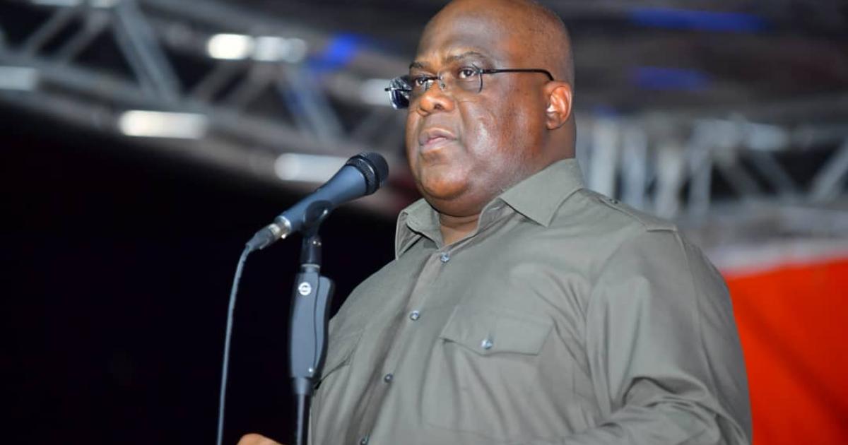 Félix Tshisekedi à Mbandaka