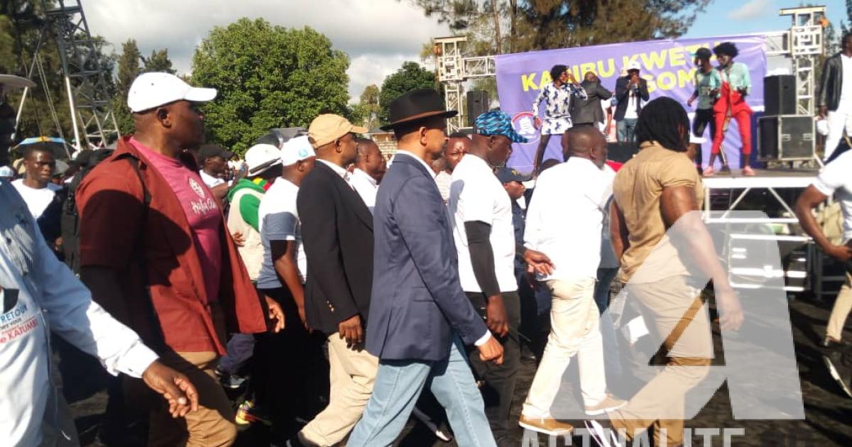 Moise Katumbi à Goma
