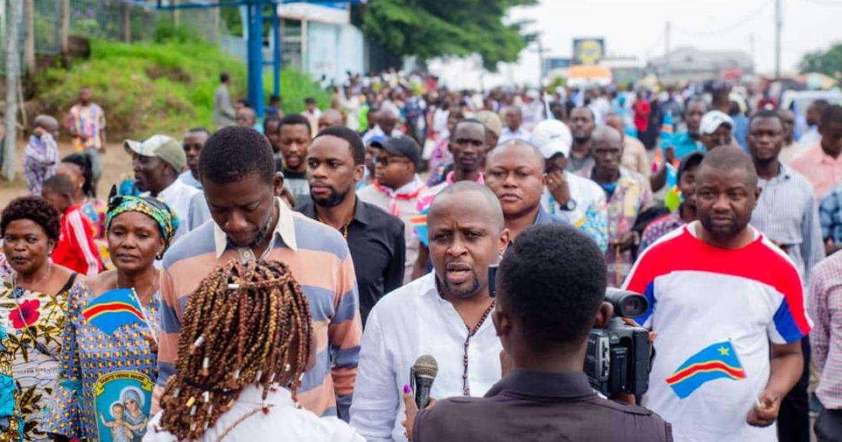 Marche des catholiques en RDC contre l'agression rwandaise