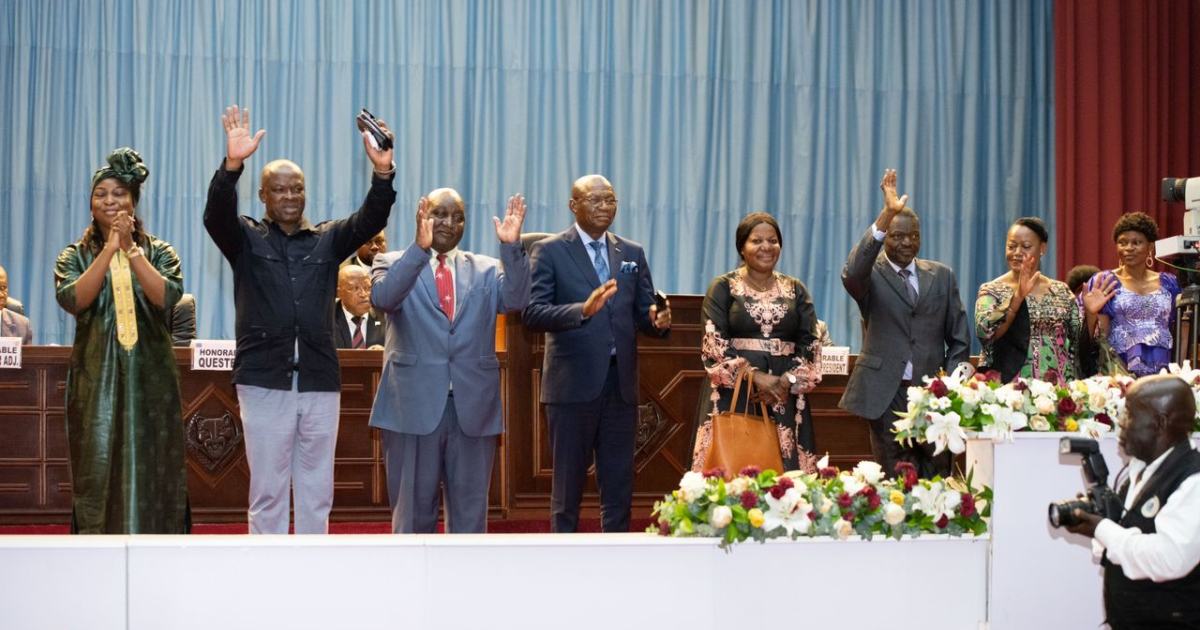 Les membres de la CNDH présentée à l'Assemblée nationale 