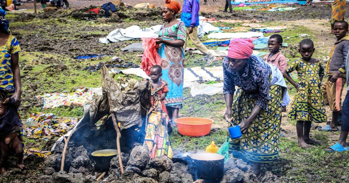 Conflit FARDC-M23/Les déplacés/Crédit Photo – BOYONGO KAYA/CICR