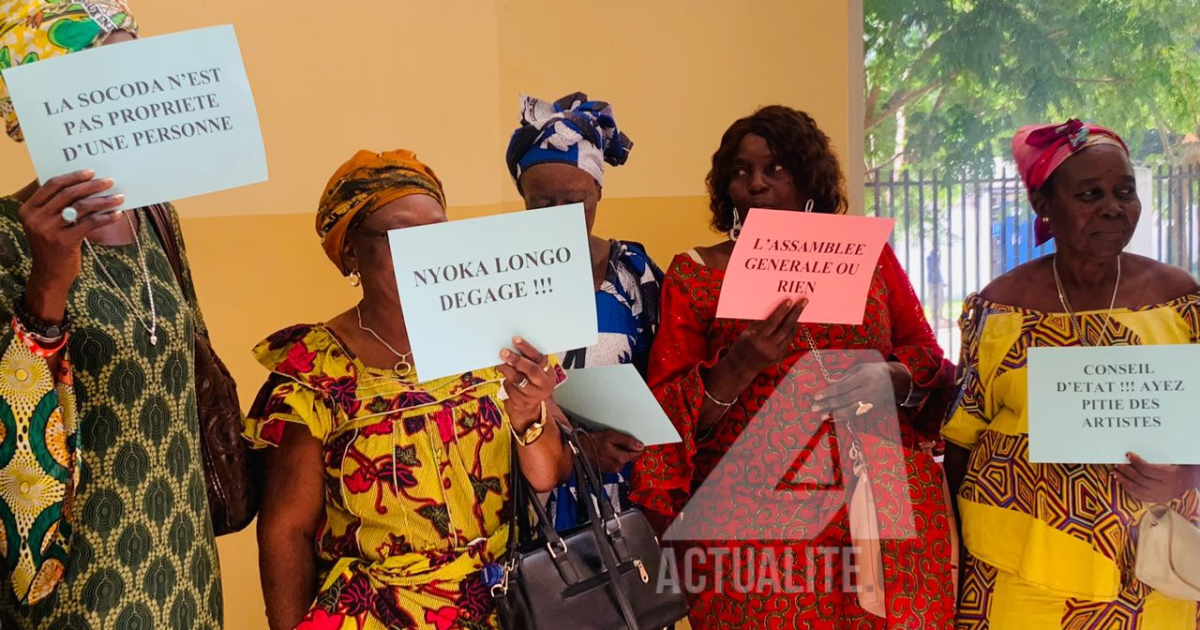 Les femmes veuves des membres de la SOCODA 