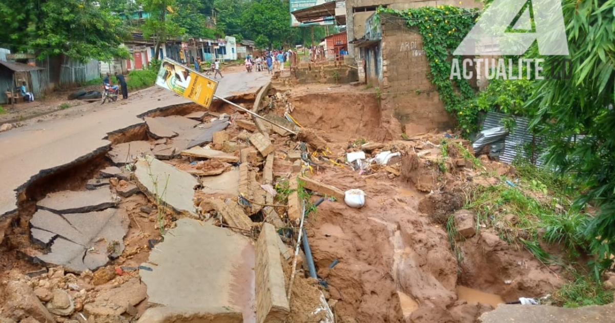 RN1 à Kikwit