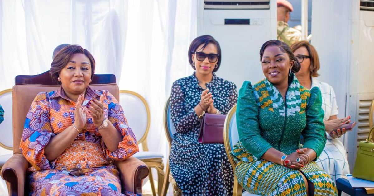 Benoîte Muyaya et Denise Nyakeru 