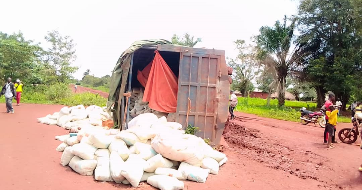 Accident sur la route Kalambambuji 