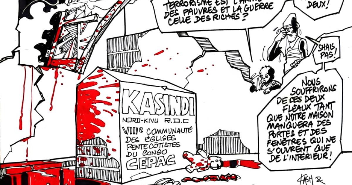 Les caricatures de ACTUALITE.CD sont réalisées par Kash