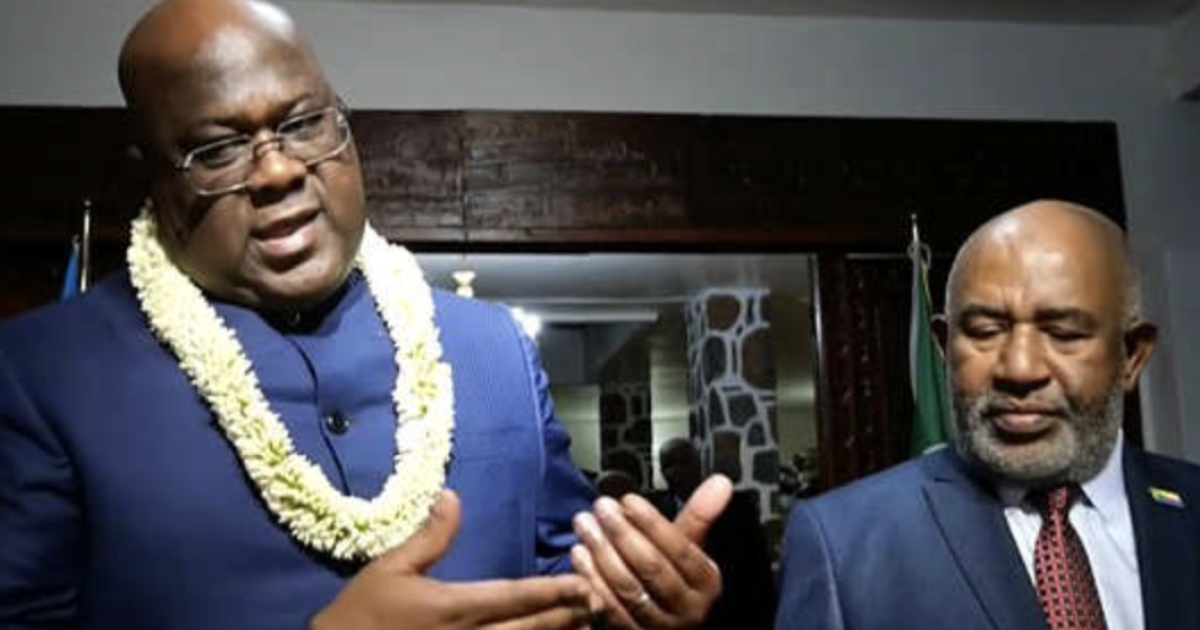 Azali Assoumani et Félix Tshisekedi