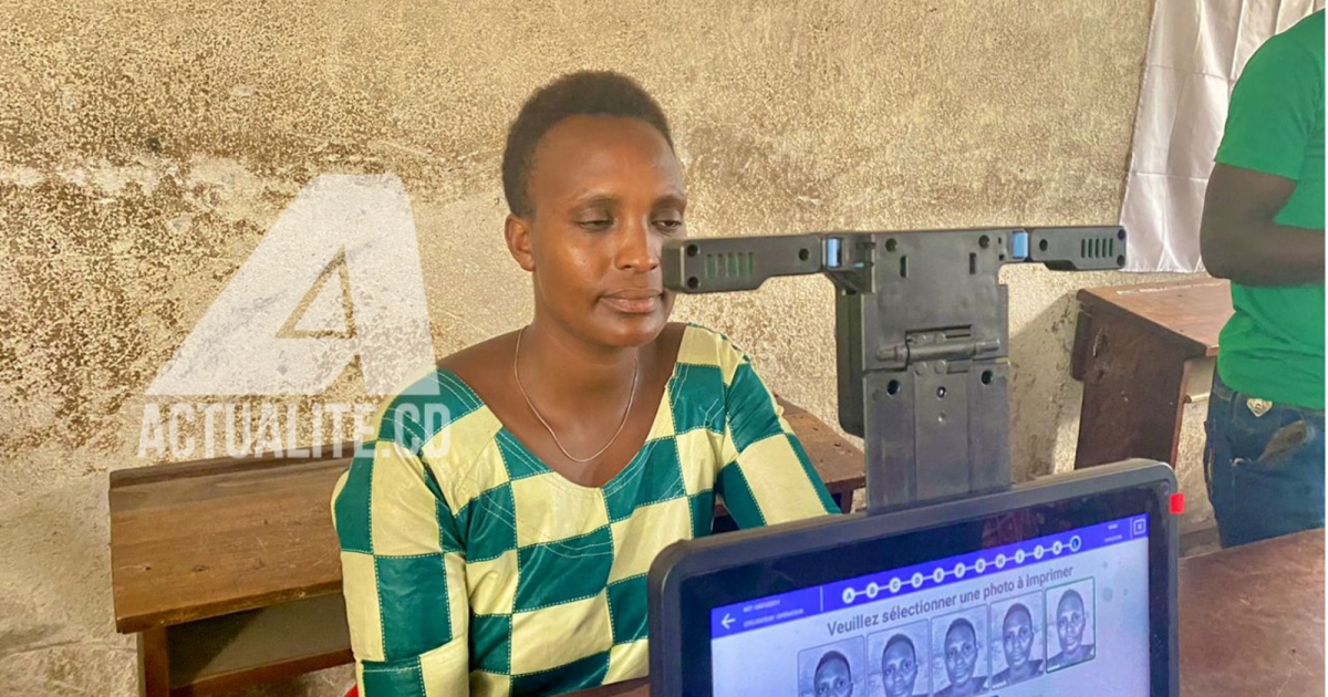 Enrôlement des électeurs dans le site des déplacés de Kanyaruchinya