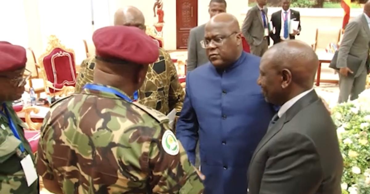 Félix Tshisekedi et William Ruto