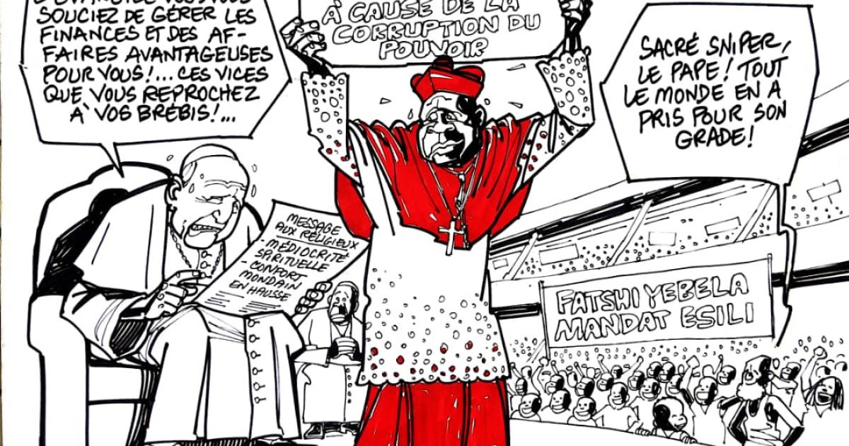 Les caricatures de ACTUALITE.CD sont réalisées par Kash