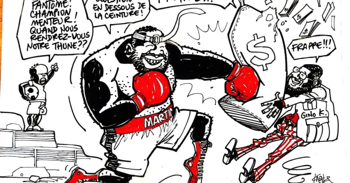 Les caricatures de ACTUALITE.CD sont réalisées par Kash