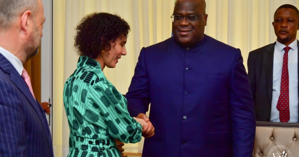 Hadja Lahbib, Ministre fédérale belge des Affaires étrangères, des Affaires européennes et du Commerce extérieur, et des Institutions culturelles fédérales