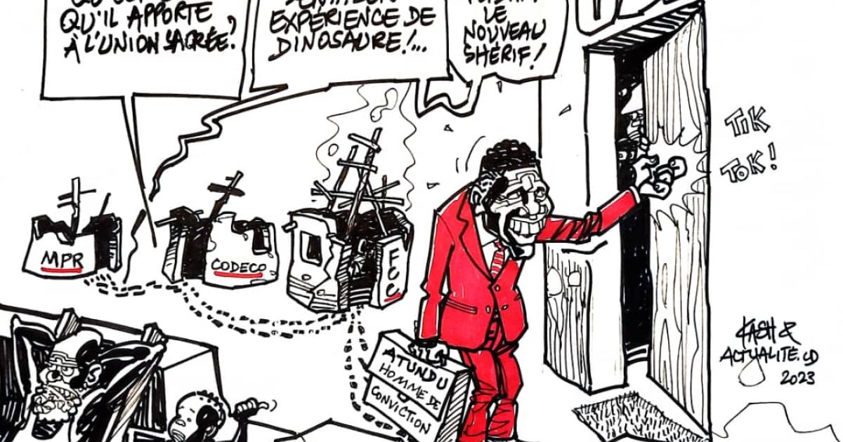Les caricatures de ACTUALITE.CD sont réalisées par Kash