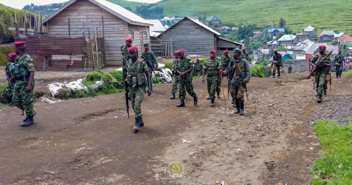 Les troupes burundaises au Nord-Kivu
