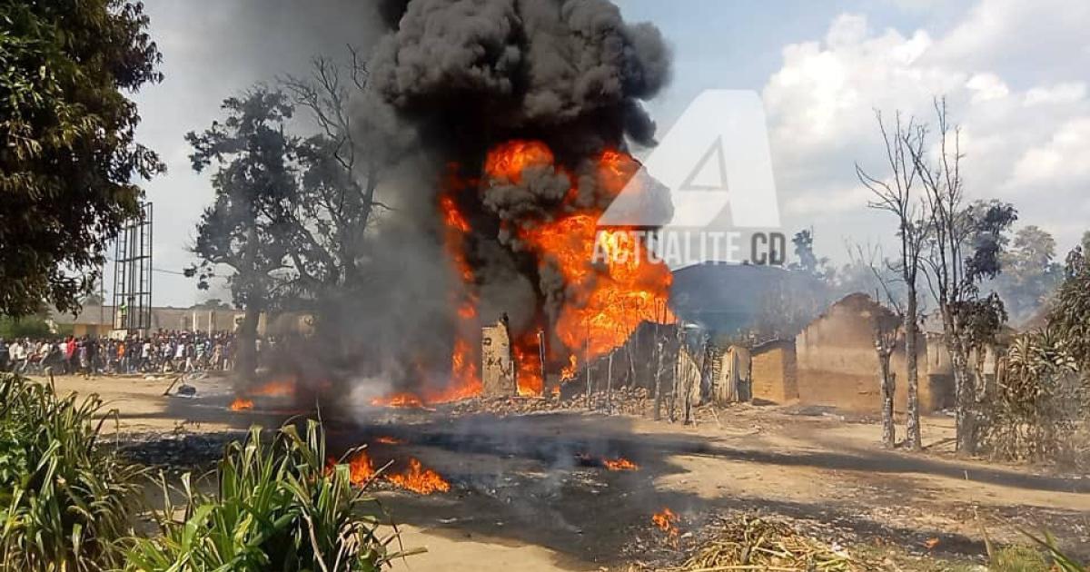 Incendie à Bandundu
