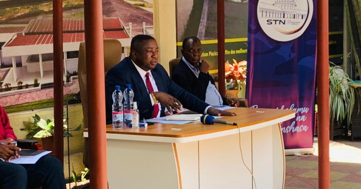 Symphorien Ntumba DG du STN