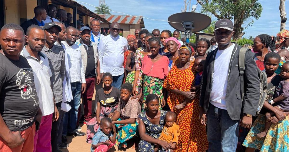 Guy Mafuta à l’hôpital de Kamuesha 