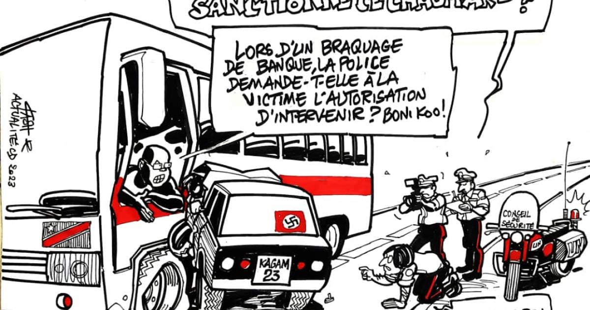 Les caricatures de ACTUALITE.CD sont réalisées par Kash